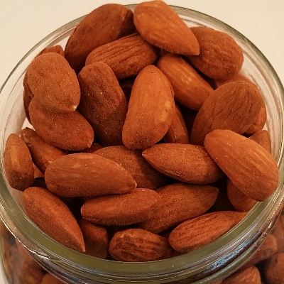 Amandes rôties à sec non salées biologiques