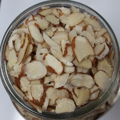 Amandes tranchées biologiques