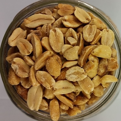 Arachides rôties à sec non salées biologiques