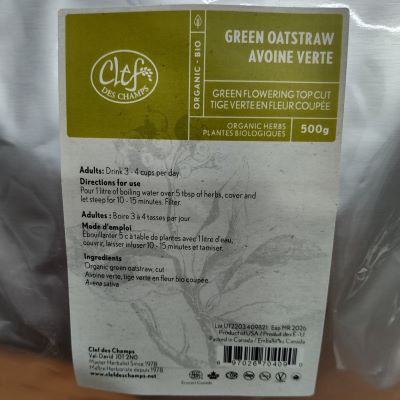 Avoine verte (tige verte en fleur coupée)