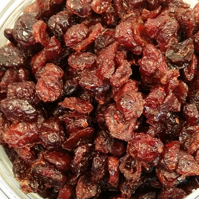 Canneberges infusées au jus de pommes biologiques, Québec (taxable)