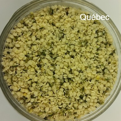 Graines de chanvre décortiquées biologiques QC