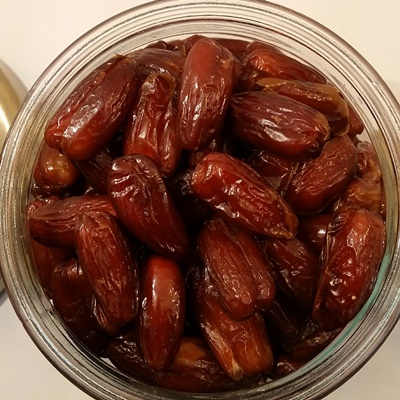 Dattes Deglet Nour biologiques dénoyautées