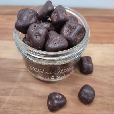 Gingembre confit enrobés de chocolat noir bio & équitable