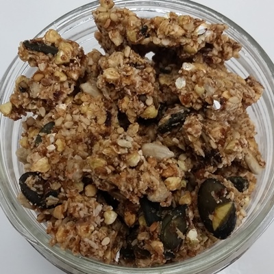 Granola maison canneberge & gingembre bio
