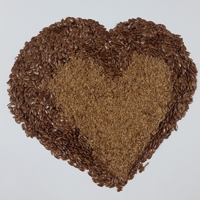 Graines de lin brun biologique moulues QC