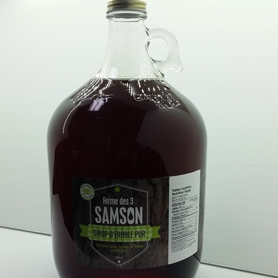 Sirop d'érable biologique - cruche de
