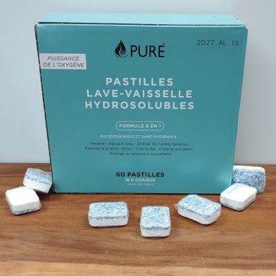 PURE - Pastilles pour lave-vaisselle hydrosolubles