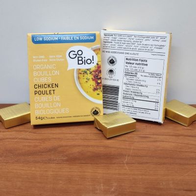 GoBio - Bouillon poulet bio en cube