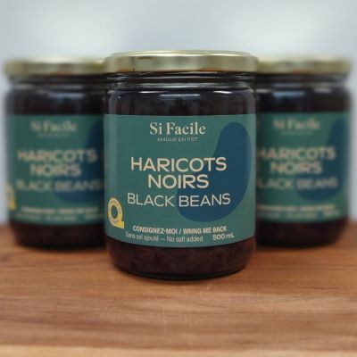Si Facile - Haricots noirs du Québec