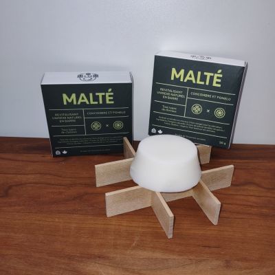 MALTÉ - Revitalisant naturel en barre - Concombre & Pomelo