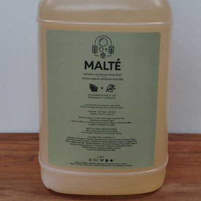 Malté - Savon à mains apaisant - Romarin et thé blanc - Vrac
