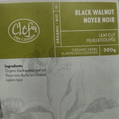 Noyer noir (feuilles coupées)