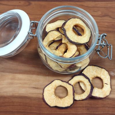 Pommes séchées biologique du Québec