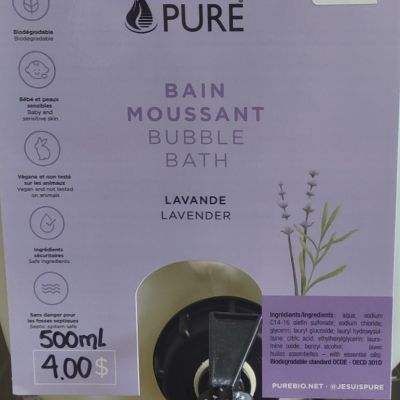 PURE - Bain moussant lavande - Vrac