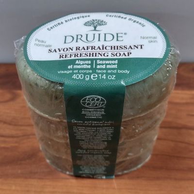 Druide - Barre savon Rafraîchissant bio 4 x