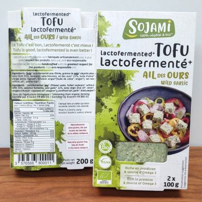 Sojami Tofu lactofermenté bio - Ail des ours